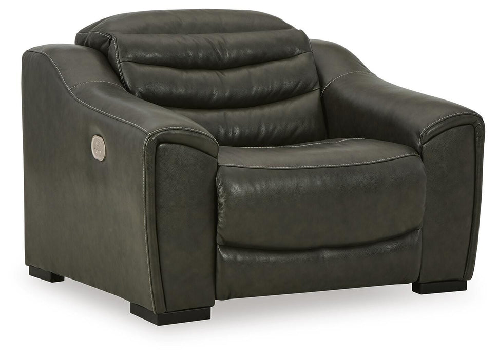 Center Line Dark Gray Living Room Collection