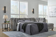 2-Piece Sleeper Sectional with Chaise