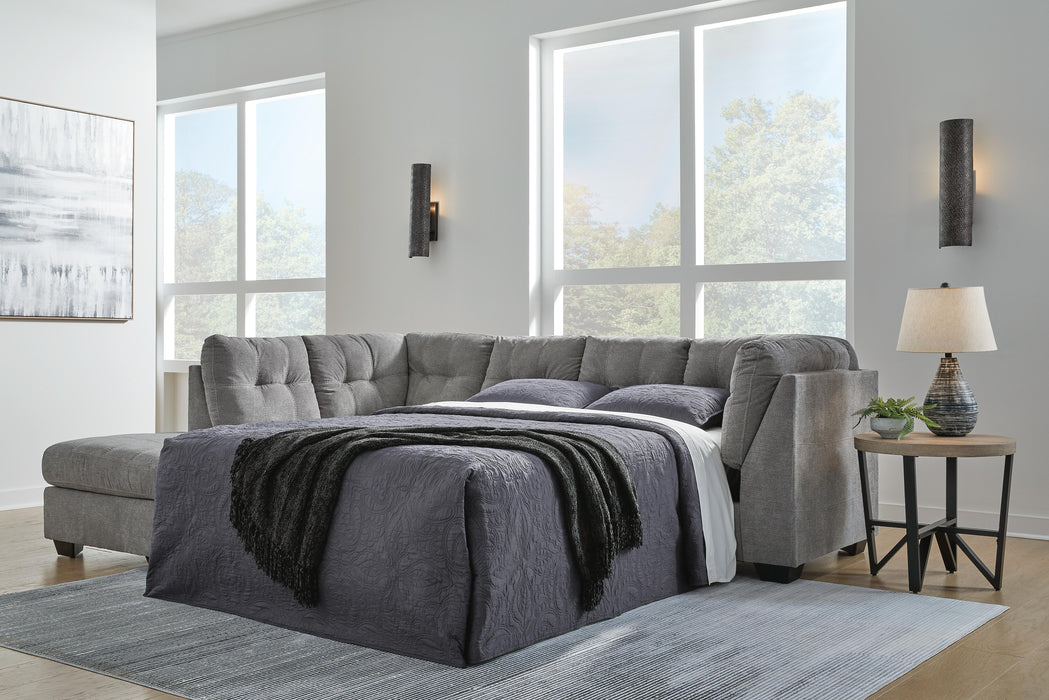 2-Piece Sleeper Sectional with Chaise