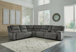Keensburg Smoke Keensburg 3-Piece Power Reclining Sectional