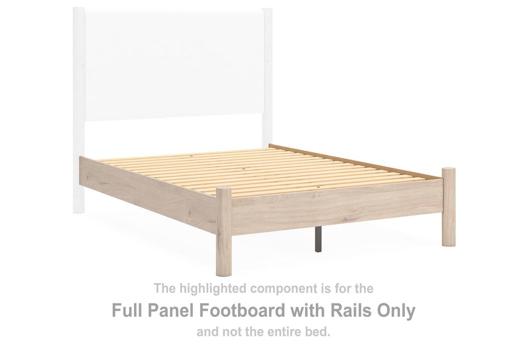 Cadmori Tan Full Panel Footboard w/Rails