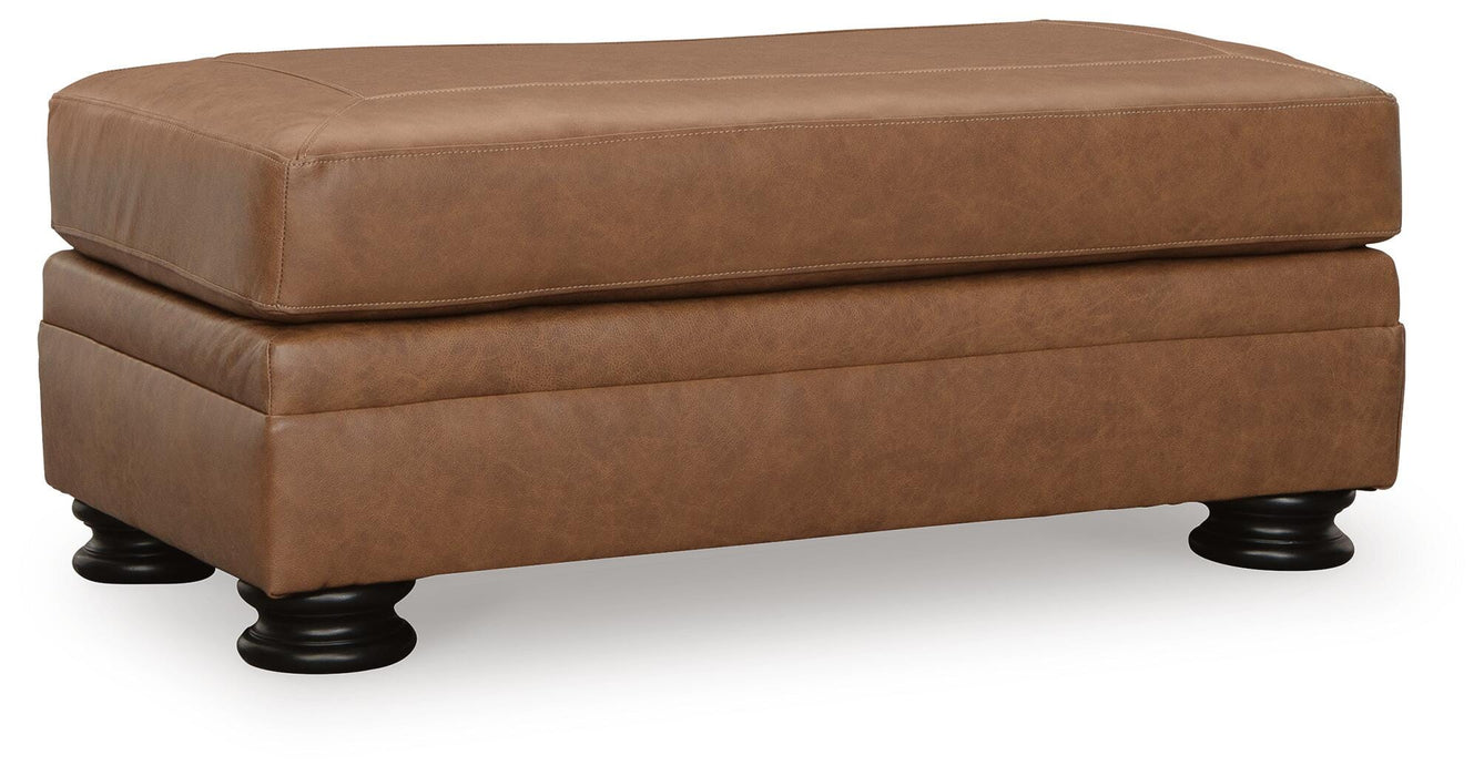Signature Design Caramel Ottoman