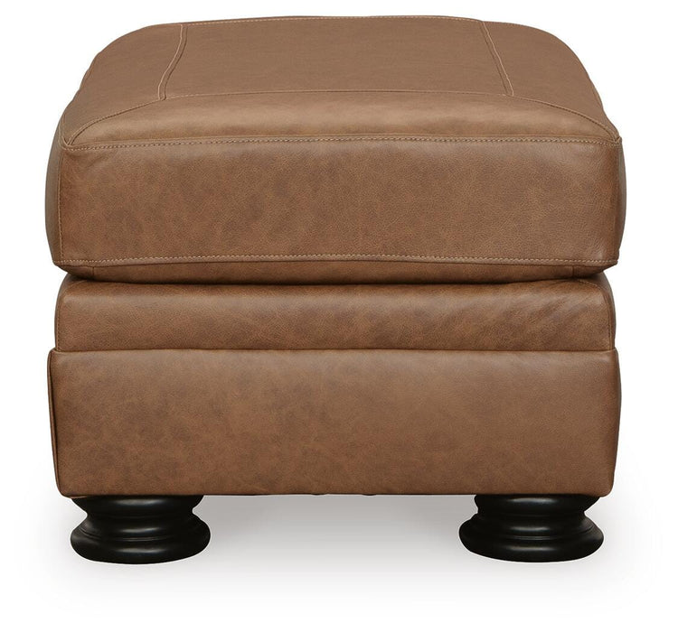 Signature Design Caramel Ottoman