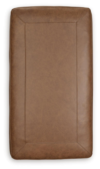 Signature Design Caramel Ottoman