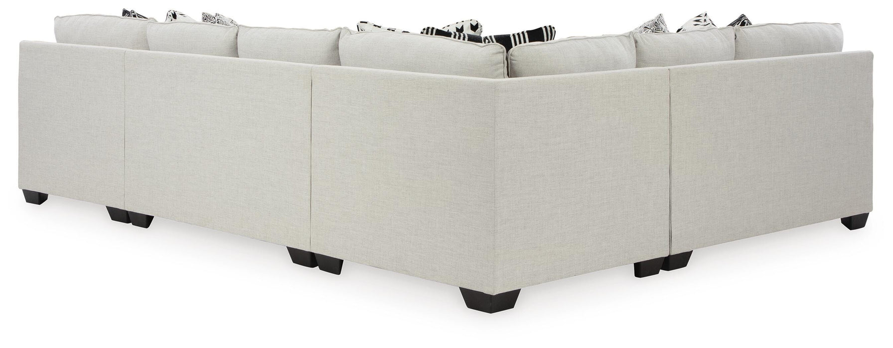 Huntsworth Dove Gray Huntsworth 4-Piece Sectional with Chaise