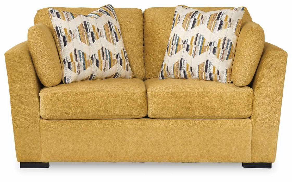 Keerwick Sunflower Loveseat