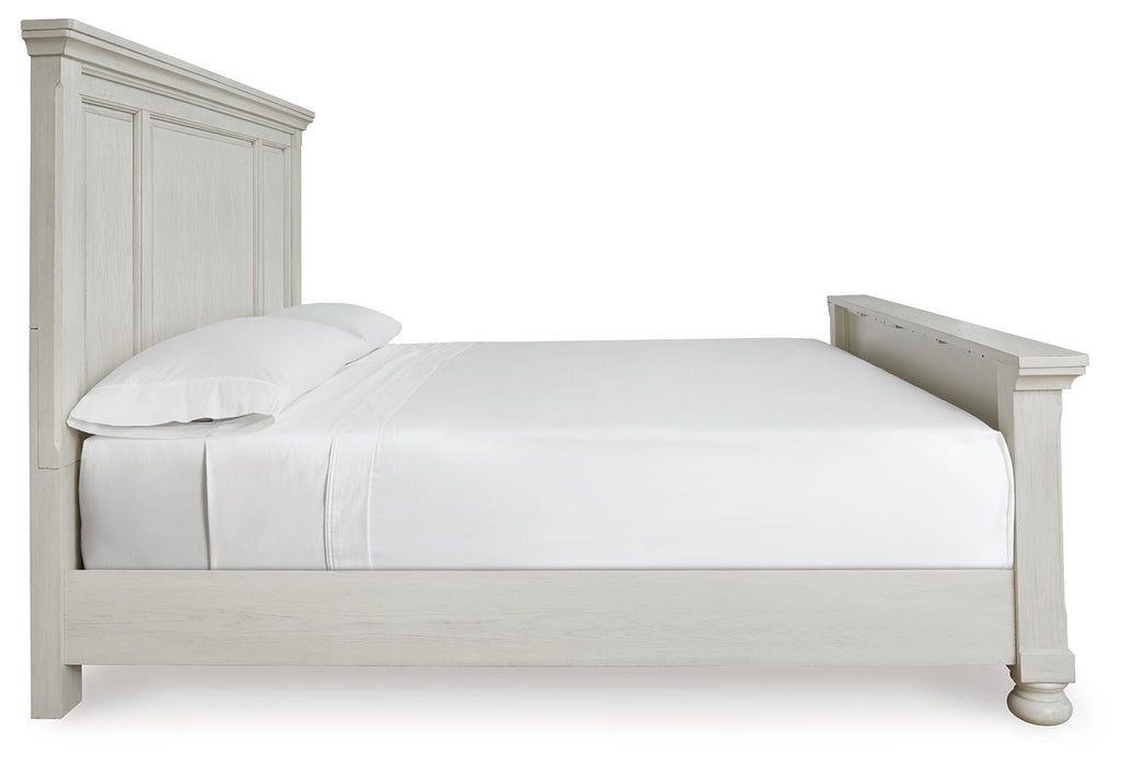 Robbinsdale Antique White Panel Bedroom Collection