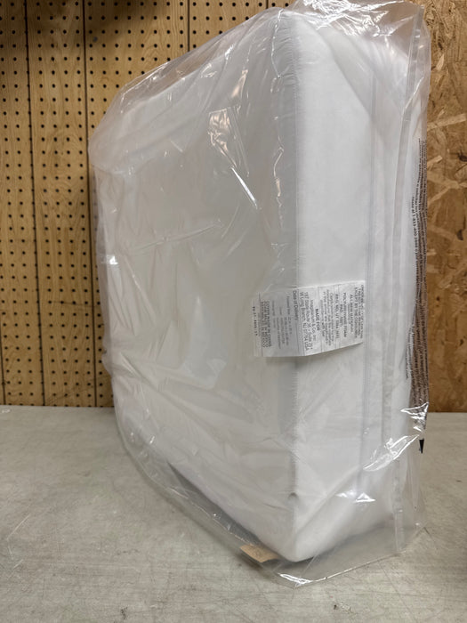 Mainstays Comfort Foam Wedge Pillows - Removable Cover Zip Closure - new