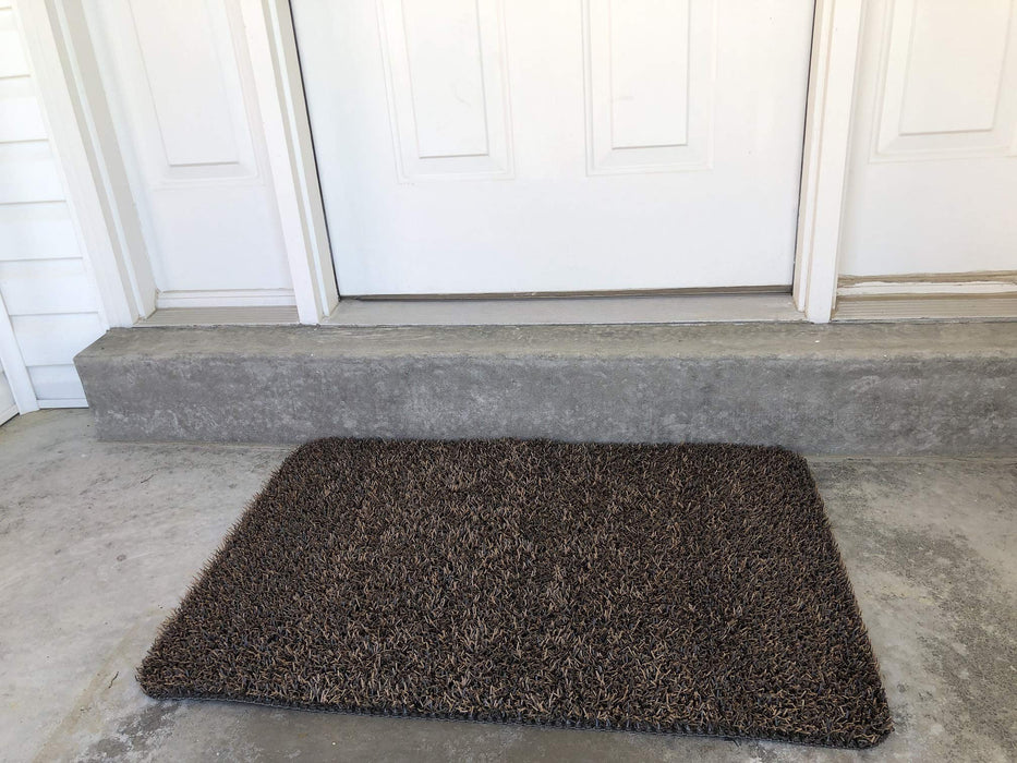 CLEAN MACHINE 10376923 High Traffic Astroturf Dirt Trapper Doormat, 23.5" x 35.5", Sandbar - new