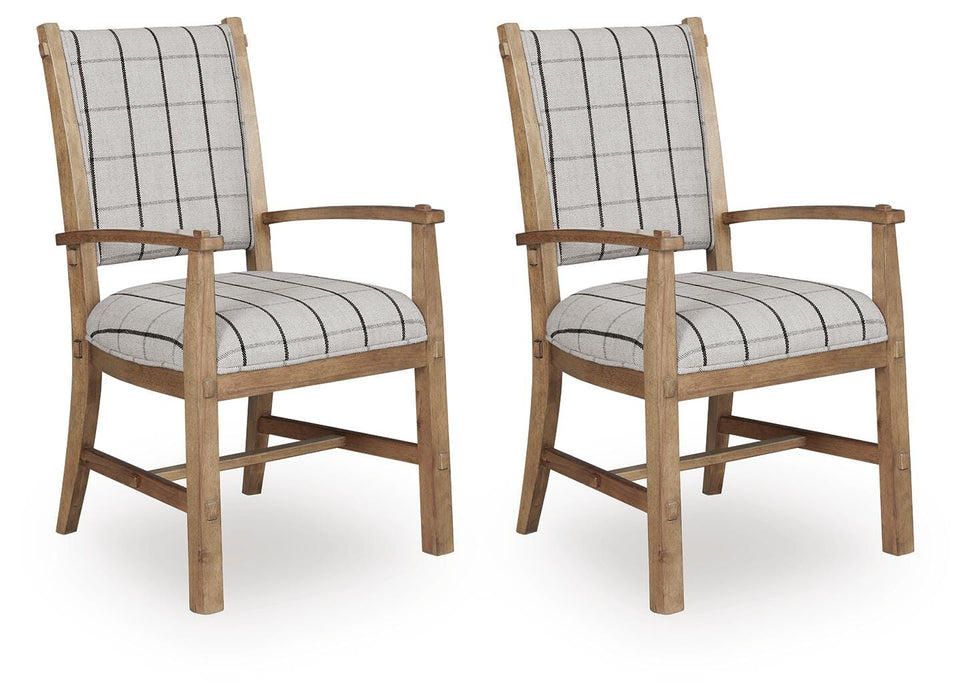 Ridgester Light Brown Dining Collection