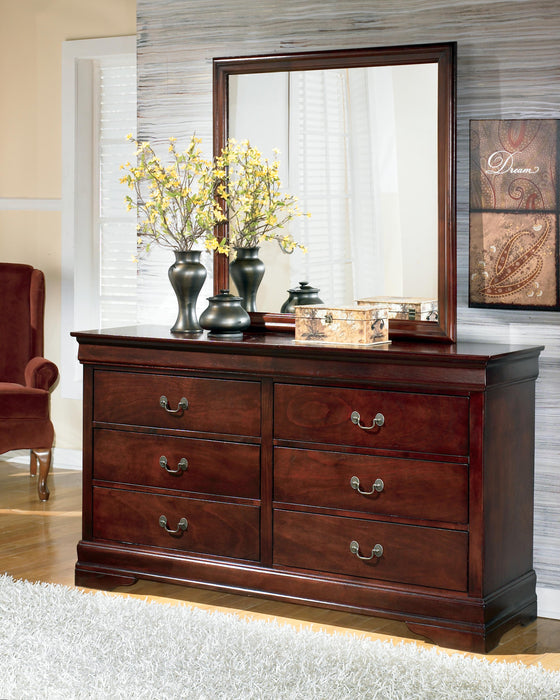 Alisdair Reddish Brown Alisdair Dresser and Mirror