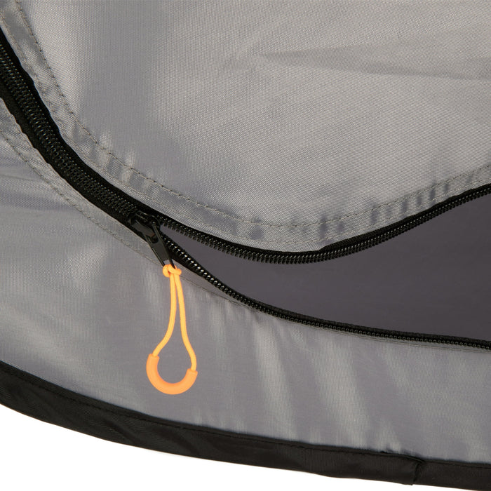 FurHaven Pet Products Medium Portable Mesh Playpen Pop-Up Enclosure For Dogs & Cats, Black - new