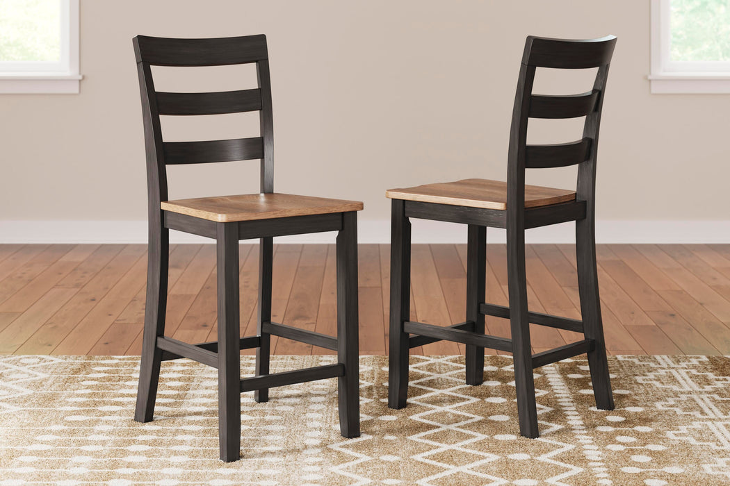 Gesthaven Natural/Brown Gesthaven Counter Height Barstool