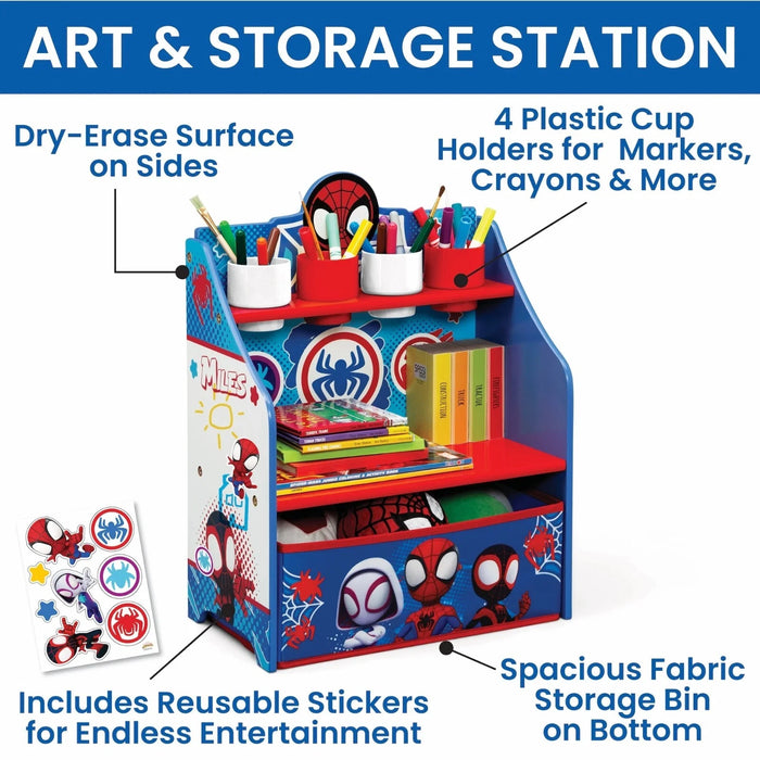 Spidey and His Amazing Friends 3-Piece Art & Play Toddler Room-In-A-Box by – In - open_box