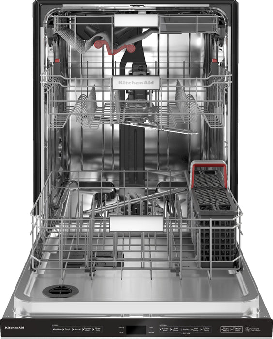 KitchenAid - Top Control Built-In Dishwasher with Stainless Steel Tub, FreeFlex Third Rack, 44dBA - Stainless Steel - new