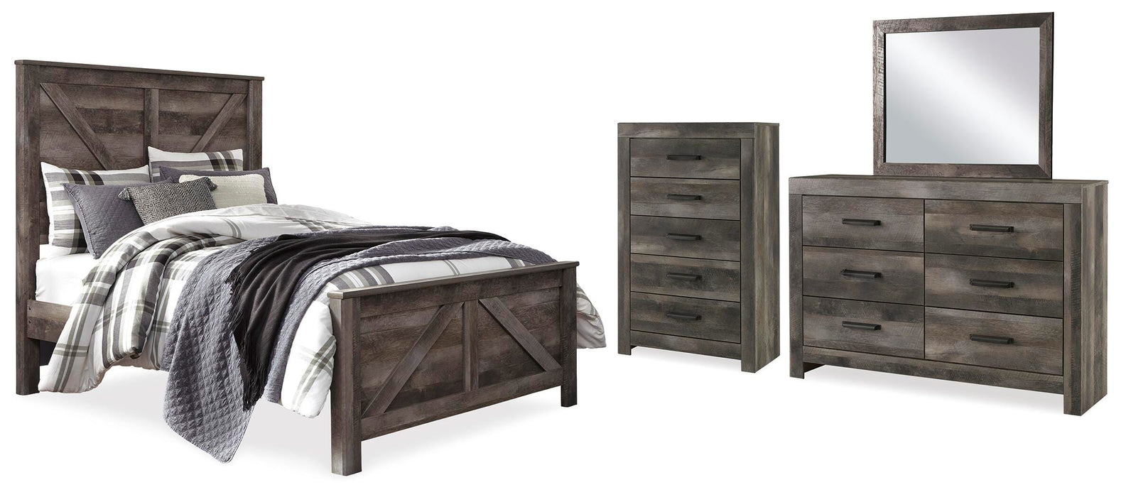 Wynnlow Gray Panel Bedroom Collection