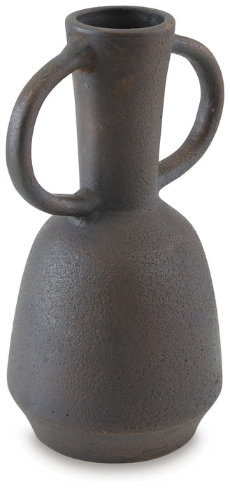 Aadeen Distressed Brown Vase