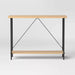 Wood and Metal Console Table Natural - Room Essentials™