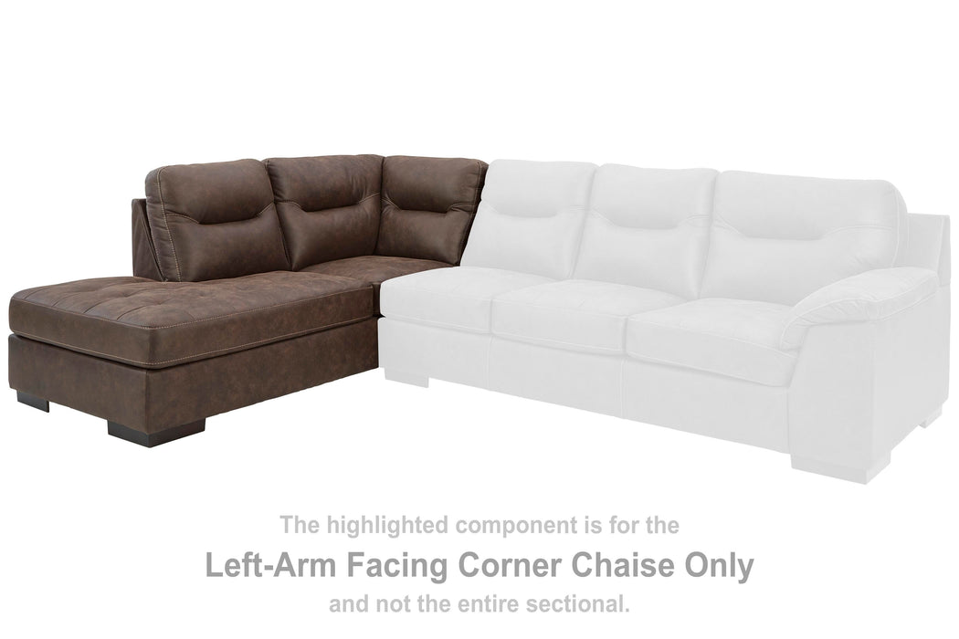 Maderla Walnut Living Room Collection