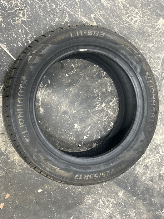 Lionhart LH-503 All Season 225/55R17 101W Passenger Tire - open_box