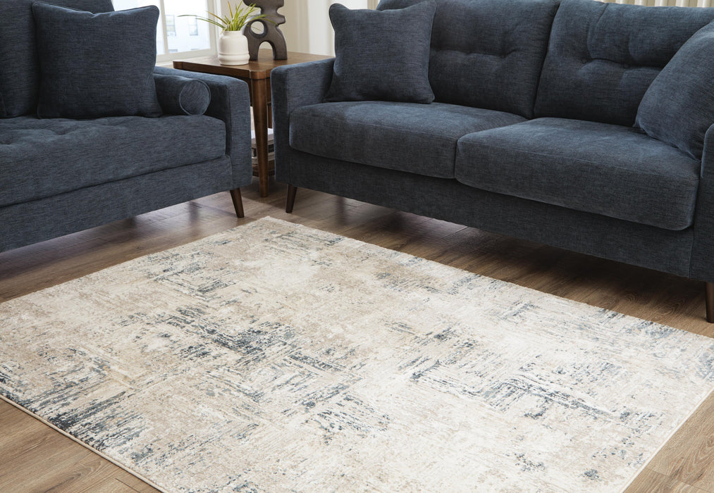Gentor Blue/Ivory Medium Rug