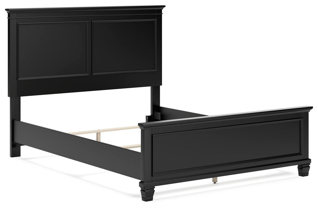 Lanolee Black Bedroom Collection