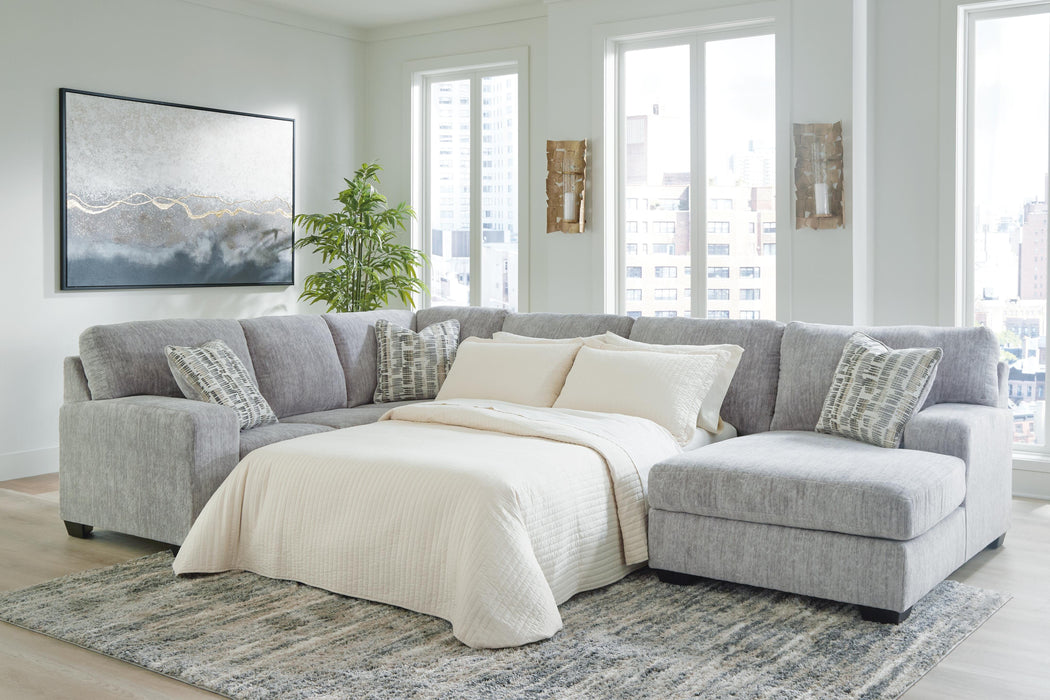 Pembrey Pewter Pembrey 3-Piece Sleeper Sectional