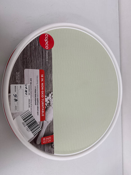 Copco Lazy Susan for Under Sink and Cabinet Storage, 18 Inch, Crystalline - new
