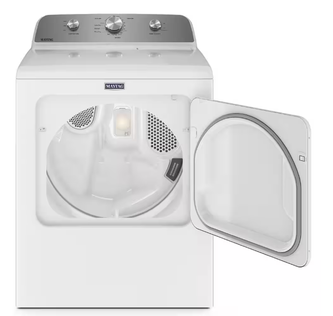 7.0 cu. ft. Vented Electric Dryer in White - display_model