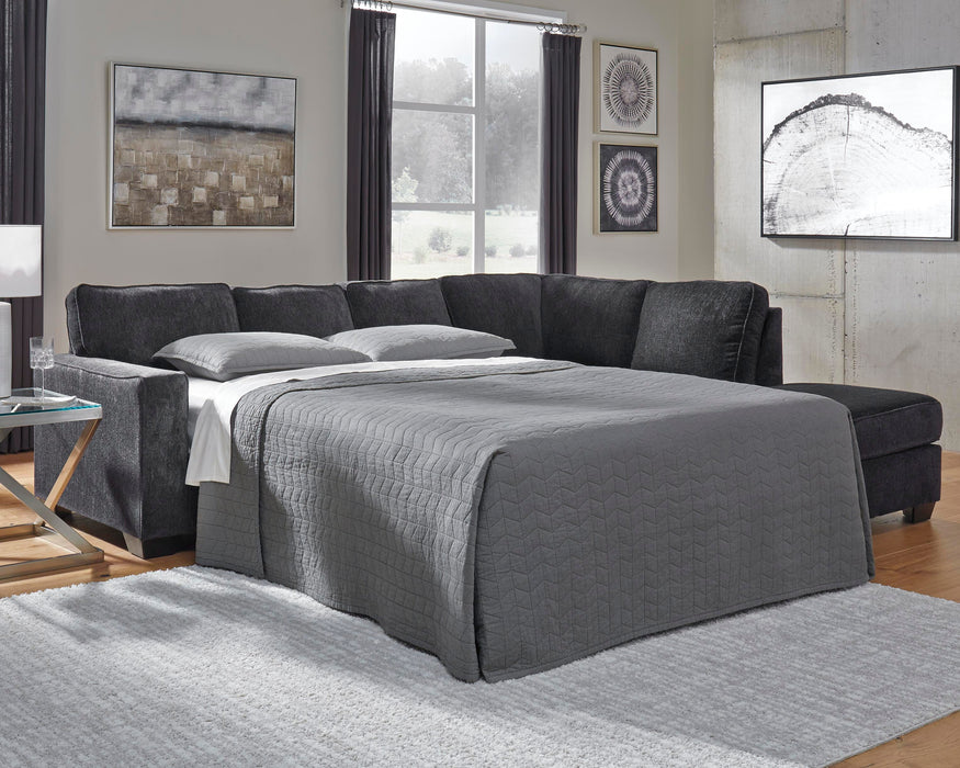 Altari Slate Altari 2-Piece Sleeper Sectional with Chaise