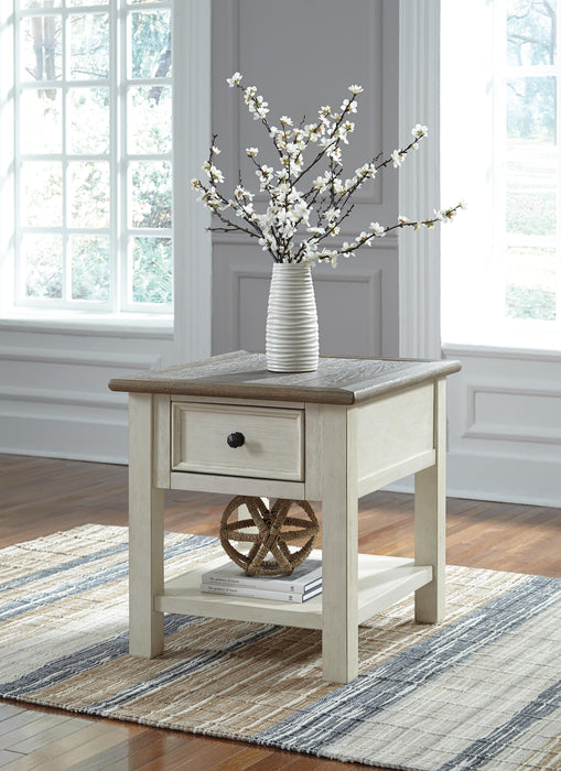 Bolanburg Two-tone Rectangular End Table