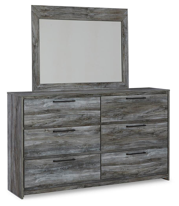 Baystorm Gray Baystorm Dresser and Mirror