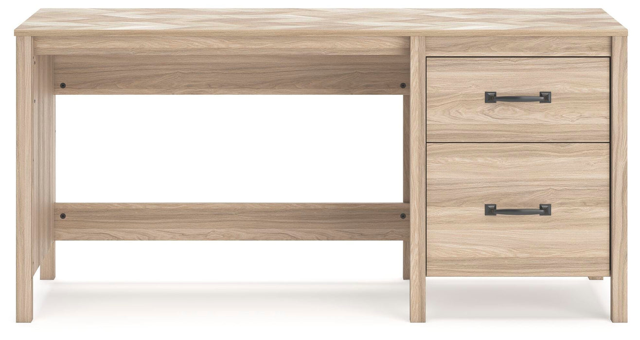 Battelle Tan Home Office Desk