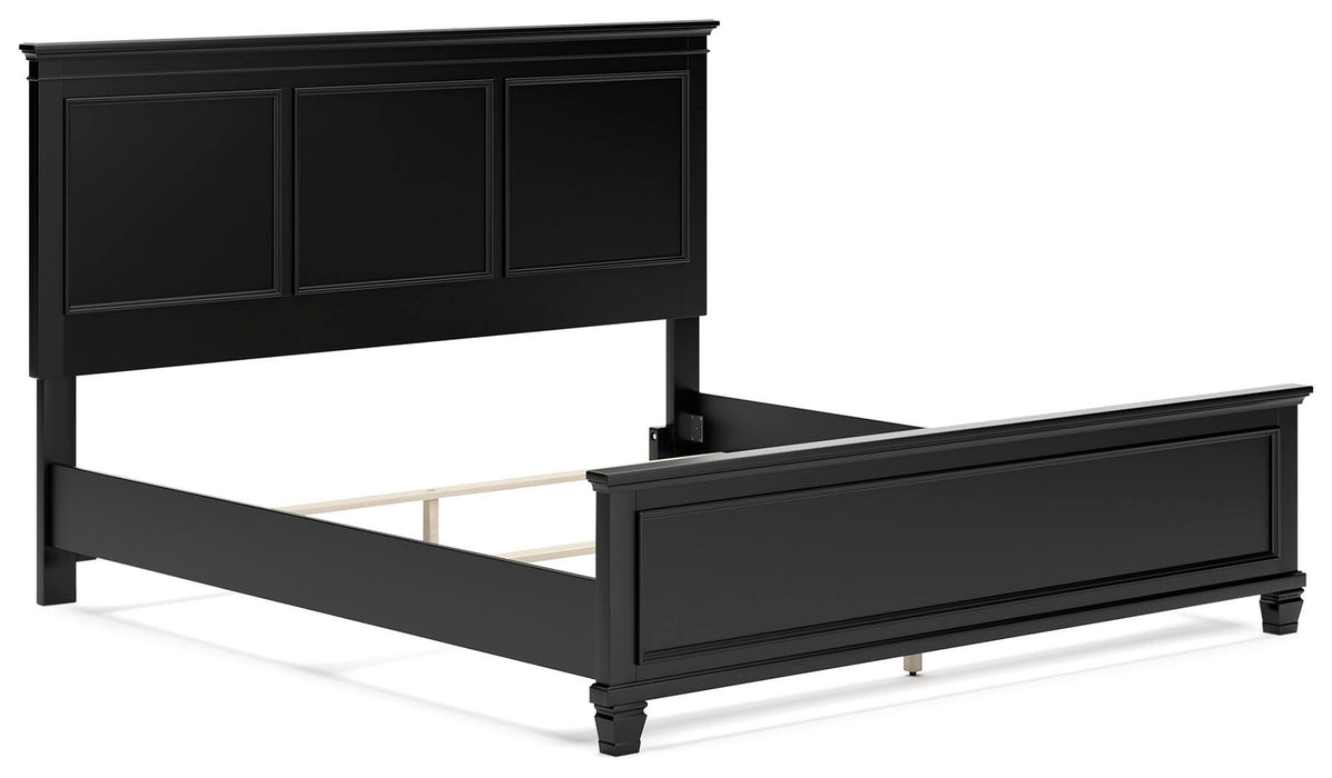 Lanolee Black Bedroom Collection