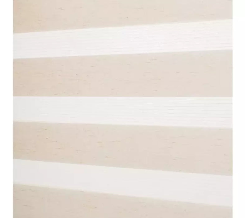 Achim Importing Cordless Celestial Sheer Double Layered Shade - Linen - 34 x 72 in. - new