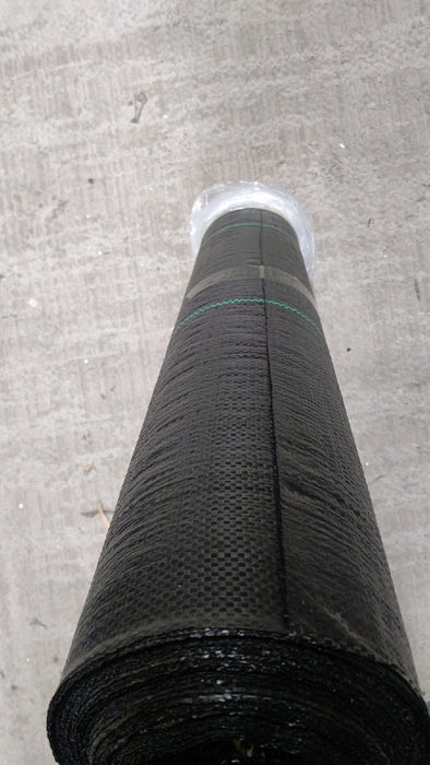 LMYYGOO 3ft x 300ft Heavy-Duty Weed Barrier Fabric Premium 3.5 oz Ground Cover Weed Block Gardening Mat,Easy Installation & Superior Weed Control (3 * 300FT) - open_box