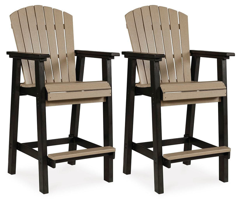 Fairen Trail Black/Driftwood Tall Barstool (Priced Per Item, Must Order 2, 4, 6, or 8)