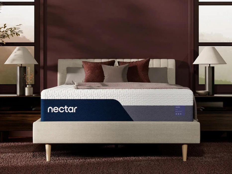 Nectar Luxe Memory Foam White Mattress
