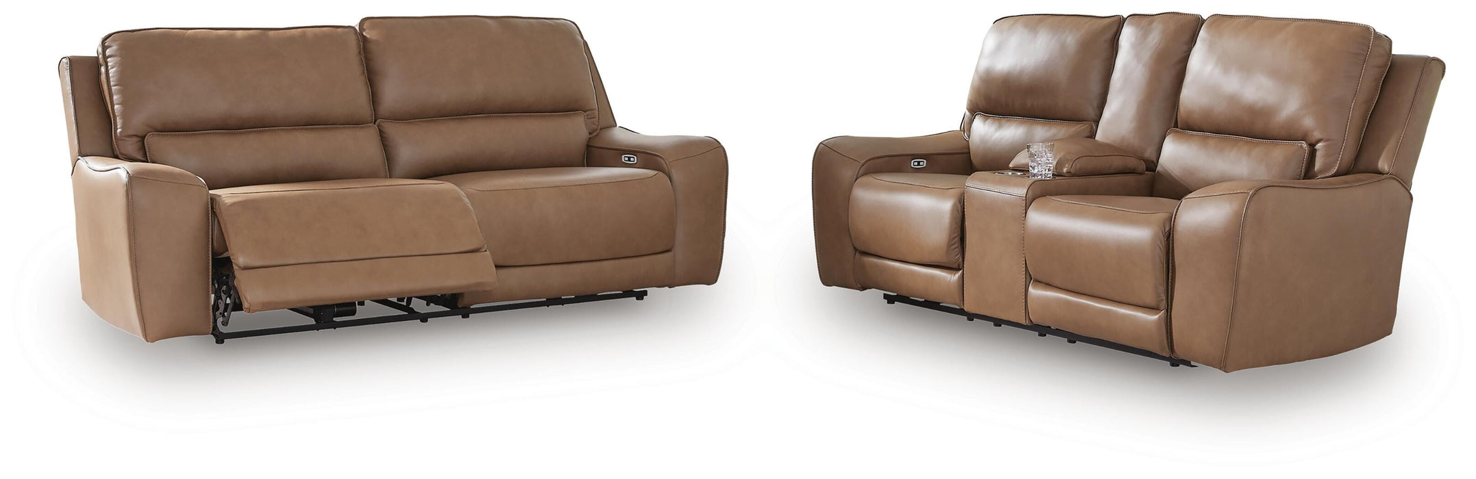 Silverbrooke Caramel Silverbrooke Sofa and Loveseat