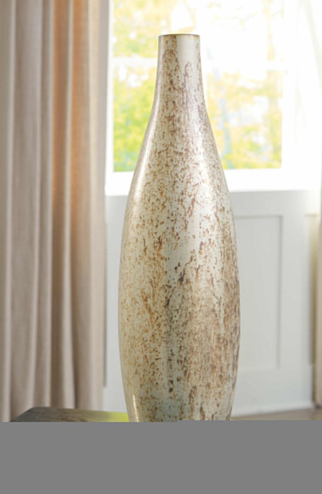 Plawite Antique Silver Finish Vase
