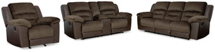 Dorman Chocolate Dorman Sofa, Loveseat and Recliner