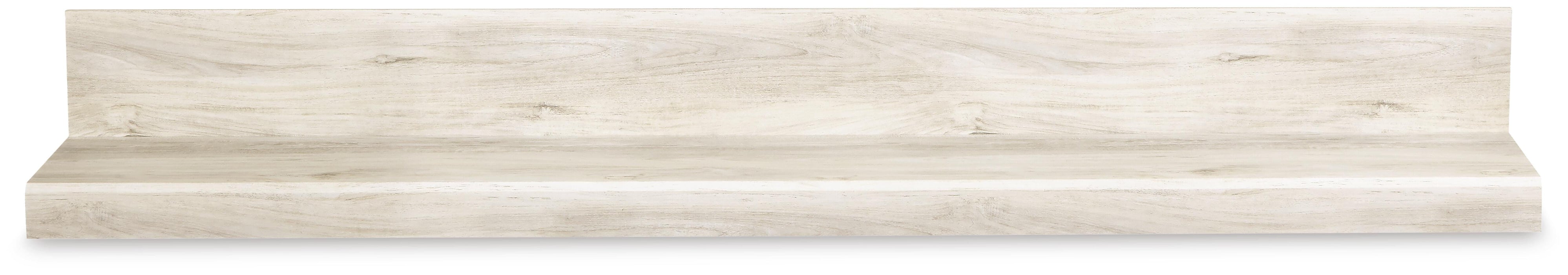 Bellaby Whitewash Bellaby 4-Piece Entertainment Center with Fireplace