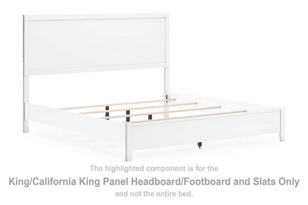 Binterglen White K/CK Panel HDBD/FTBD/Slats