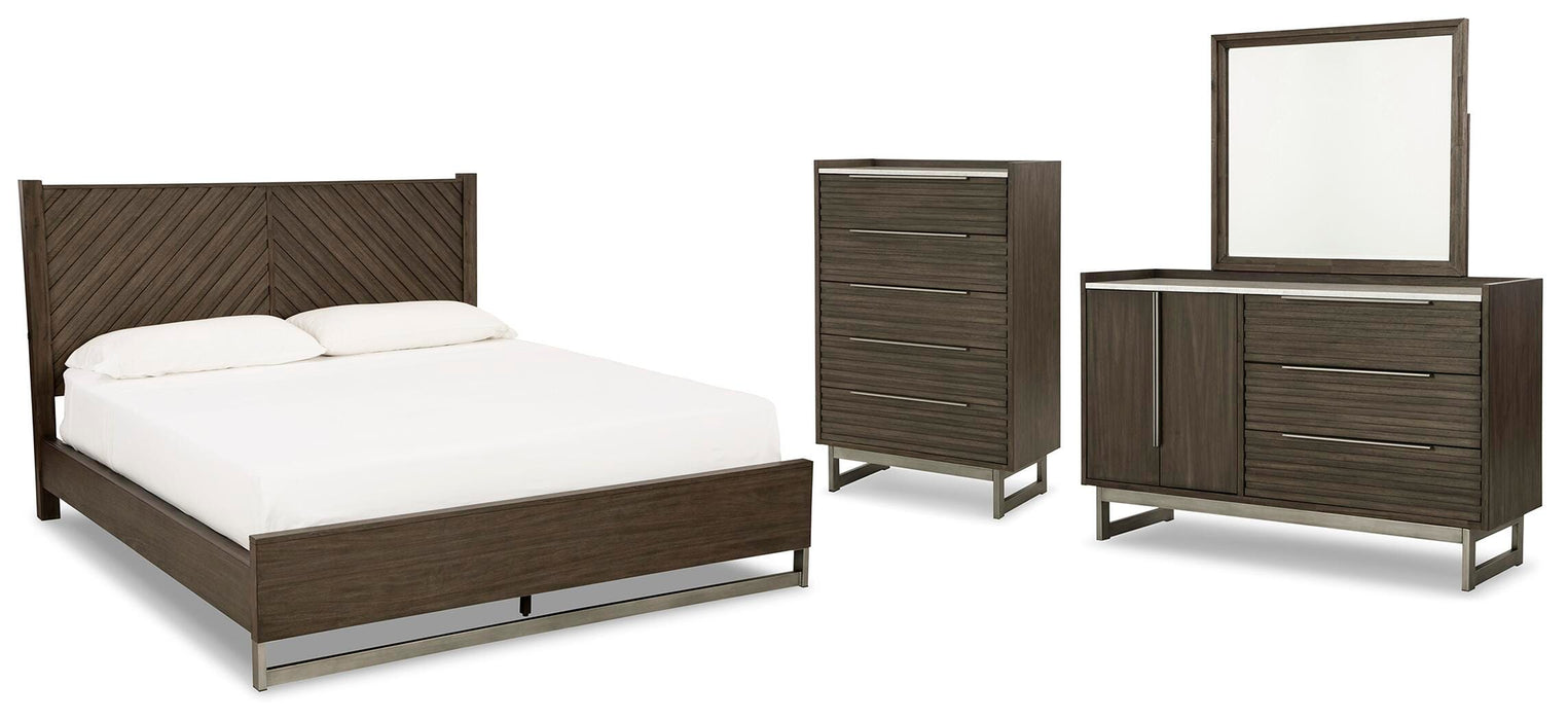Arkenton Grayish Brown Bedroom Collection