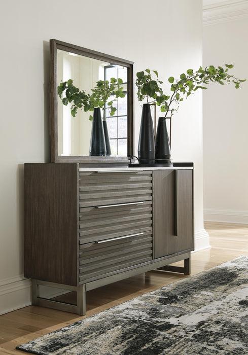 Arkenton Grayish Brown Bedroom Furniture Pieces