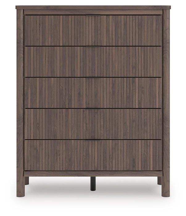 Cadmori Brown Five Drawer Wide Chest