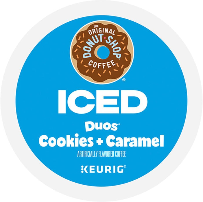 The Original Donut Shop - Iced Duos Cookie + Caramel K Cup Pods 24ct - new