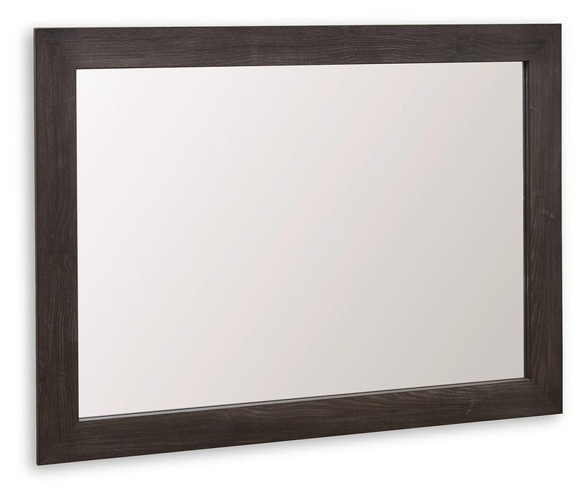 Paxberry Black Bedroom Mirror