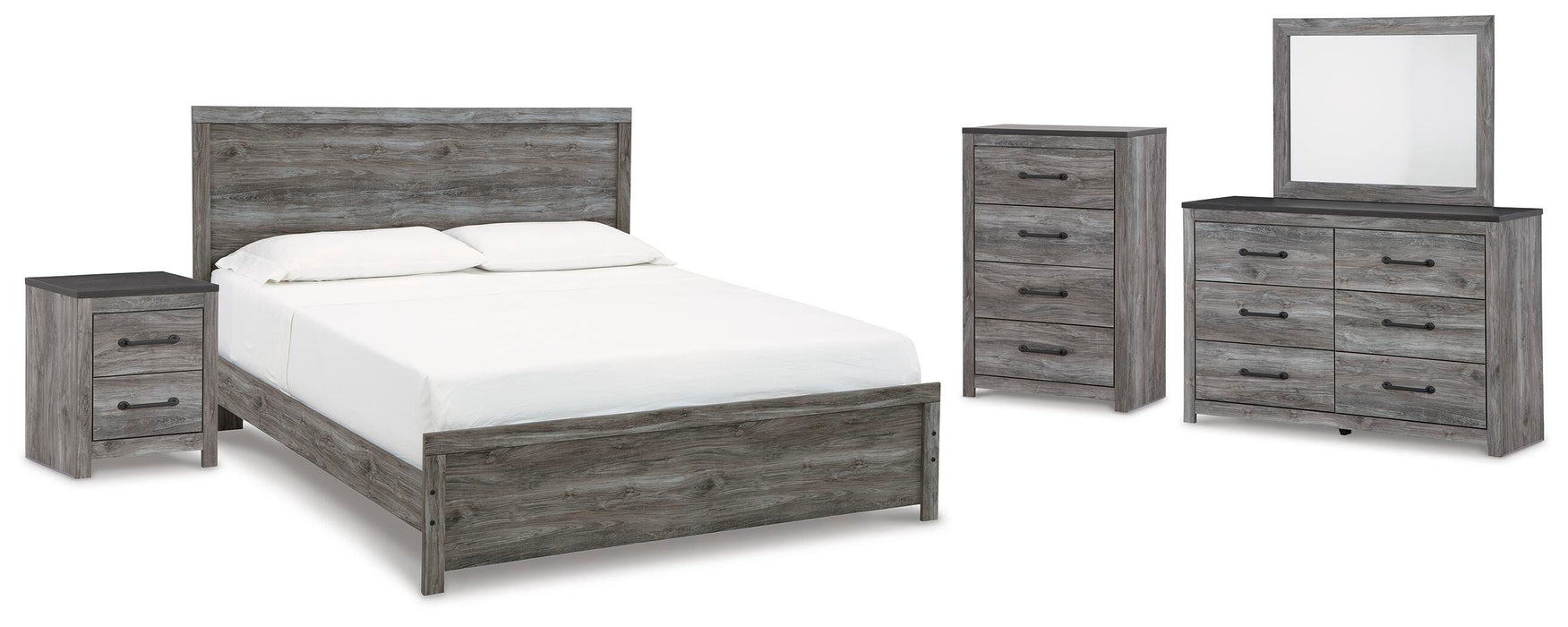 Bronyan Dark Gray Bedroom Collection