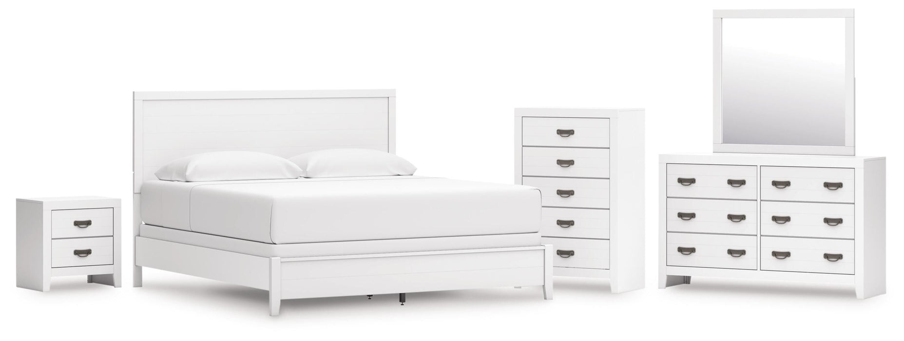 Binterglen White Bedroom Collection